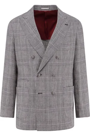 Brunello Cucinelli Herren, Jacken, Schwarzk, XLGröße: