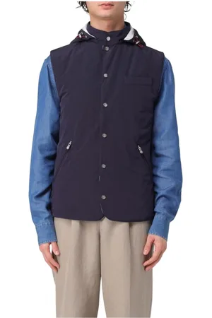 Brunello Cucinelli Herren, Jacken, Blau, XLGröße: