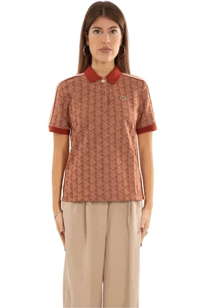 Lacoste Damen, Oberteile, Braun, MGröße: