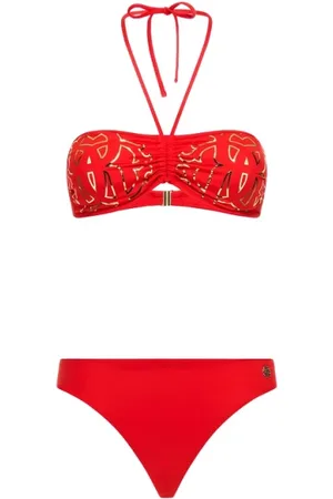 Roberto Cavalli Damen, Bademode, Rot, MGröße: