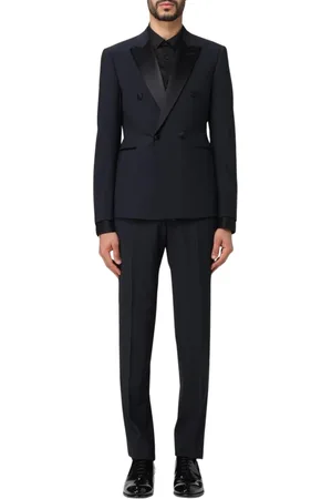 Emporio Armani Herren, Anzüge, Blau, LGröße: