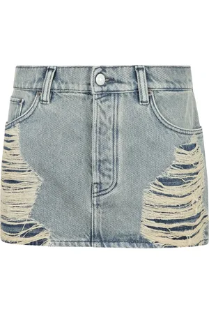 Acne Studios Damen, Röcke, Blau, LGröße: