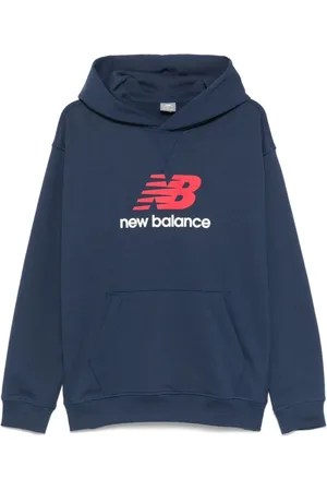 New Balance Herren, Sweatshirts & Hoodies, Blau, SGröße: