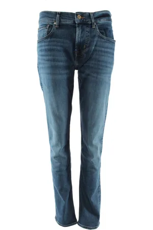 7 for all Mankind Herren, Jeans, Blau, W31Größe: