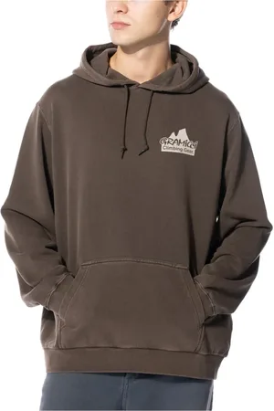 Gramicci Herren, Sweatshirts & Hoodies, Braun, MGröße:
