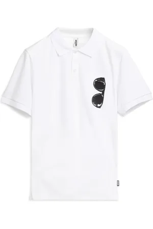 Moschino Herren, Oberteile, Weiß, MGröße: