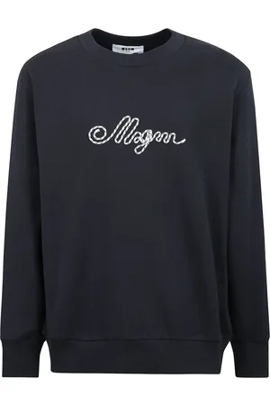 Msgm Herren, Sweatshirts & Hoodies, Blau, MGröße: