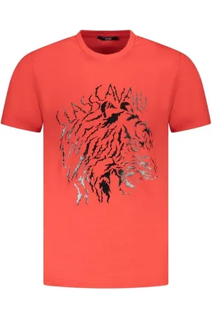 Roberto Cavalli Herren, Oberteile, Rot, MGröße: