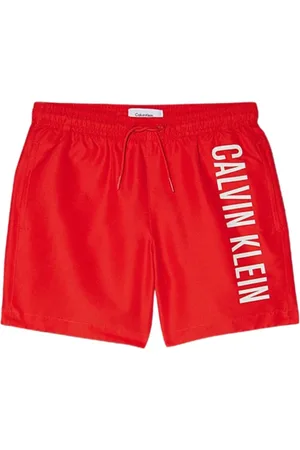 Calvin Klein Herren, Bademode, Rot, SGröße: