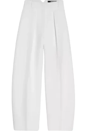 Jacquemus Damen, Hosen, Weiß, SGröße:
