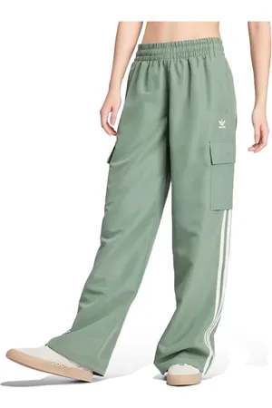 adidas Damen, Hosen, Grün, LGröße: