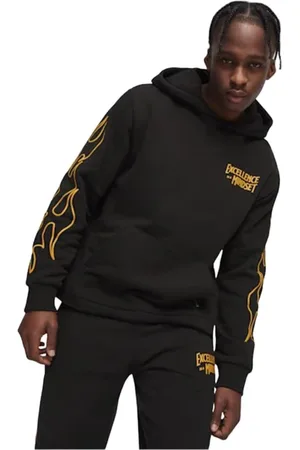 PUMA Herren, Sweatshirts & Hoodies, Schwarzk, SGröße: