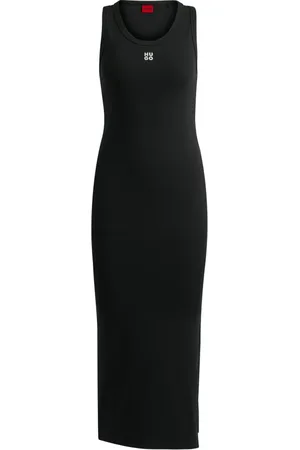 HUGO BOSS Damen, Kleider, Schwarzk, SGröße: