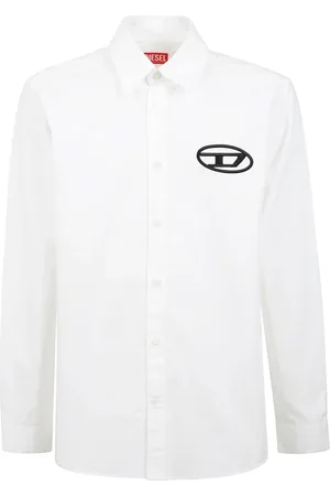 Diesel Herren, Shirts, Weiß, SGröße: