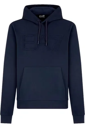 EA7 Herren, Sweatshirts & Hoodies, Blau, LGröße: