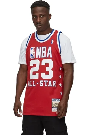 Mitchell & Ness Herren, Sport, Rot, LGröße:
