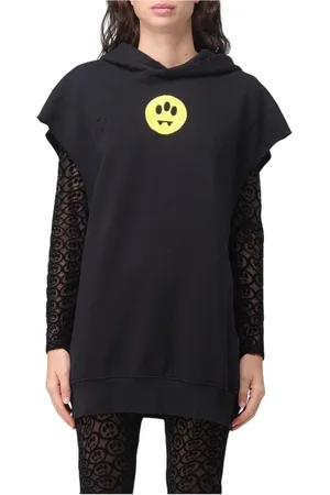 BARROW Damen, Sweatshirts & Hoodies, Schwarzk, SGröße: