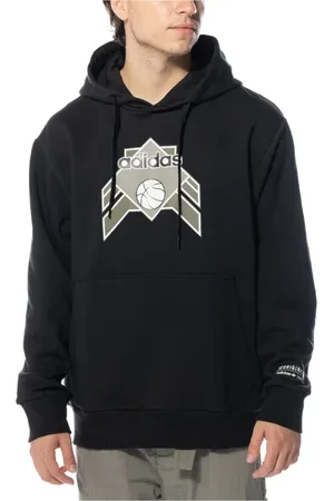 adidas Herren, Sweatshirts & Hoodies, Schwarzk, MGröße: