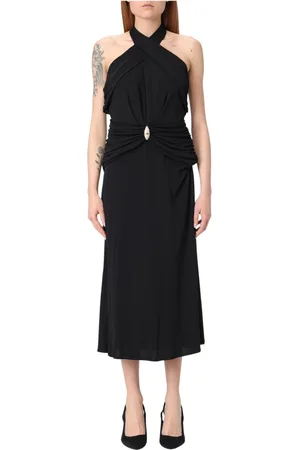 Elisabetta Franchi Damen, Kleider, Schwarzk, MGröße:
