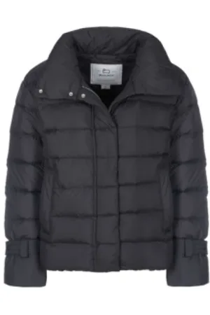 Woolrich Damen, Jacken, Schwarzk, SGröße: