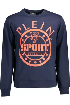 Philipp Plein Herren, Sweatshirts & Hoodies, Blau, LGröße: