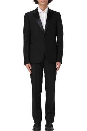 Emporio Armani Herren, Anzüge, Schwarzk, XLGröße: