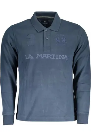 La Martina Herren, Oberteile, Blau, XLGröße: