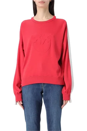 Pinko Damen, Sweatshirts & Hoodies, Rot, MGröße: