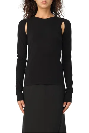 Helmut Lang Damen, Oberteile, Schwarzk, MGröße: