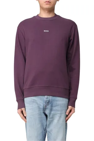HUGO BOSS Herren, Sweatshirts & Hoodies, Lila, LGröße: