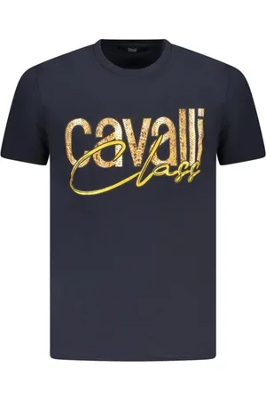 Roberto Cavalli Herren, Oberteile, Blau, XLGröße: