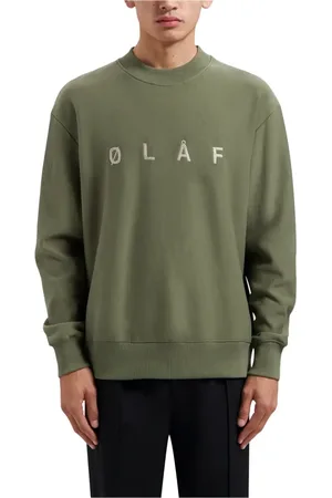 OLAF HUSSEIN Herren, Sweatshirts & Hoodies, Grün, MGröße: