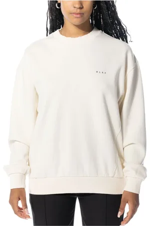 OLAF HUSSEIN Damen, Sweatshirts & Hoodies, Weiß, LGröße: