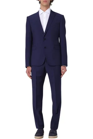 Emporio Armani Herren, Anzüge, Blau, SGröße:
