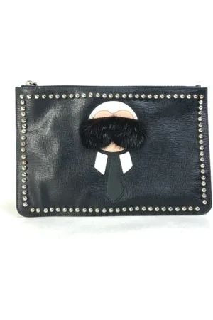 Fendi Damen, Pre-Owned, Schwarzk, ONE SIZEGröße: