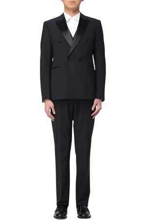 Emporio Armani Herren, Anzüge, Schwarzk, LGröße:
