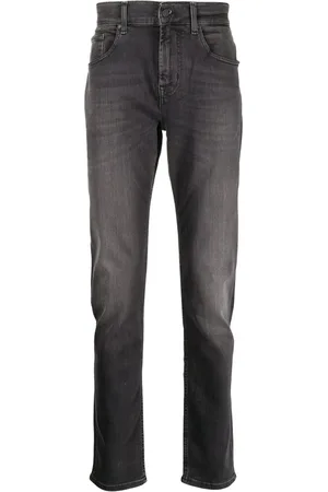 7 for all Mankind Herren, Jeans, Schwarzk, W33Größe: