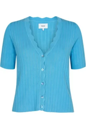 Numph Damen, Strickwaren, Blau, XLGröße: