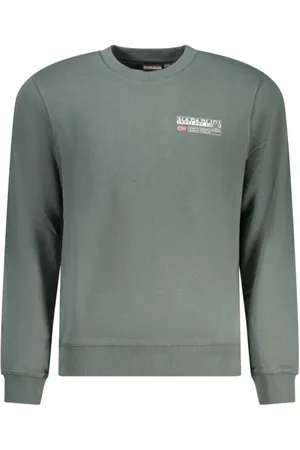 Napapijri Herren, Sweatshirts & Hoodies, Grün, XLGröße: