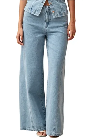 ALOHAS Damen, Jeans, Blau, SGröße: