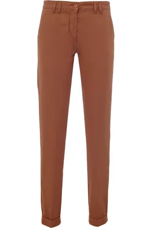 Manila Grace Damen, Hosen, Braun, LGröße: