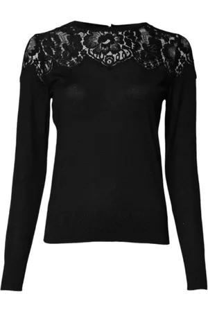 Dolce & Gabbana Damen, Oberteile, Schwarzk, 3XSGröße: