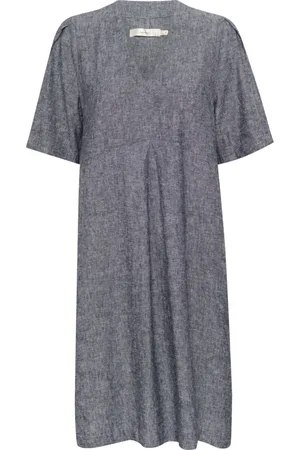 INWEAR Damen, Kleider, Blau, XLGröße: