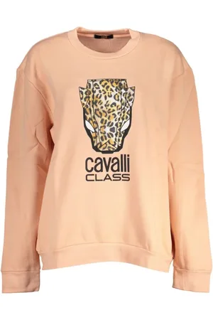 Roberto Cavalli Damen, Sweatshirts & Hoodies, Rosa, LGröße: