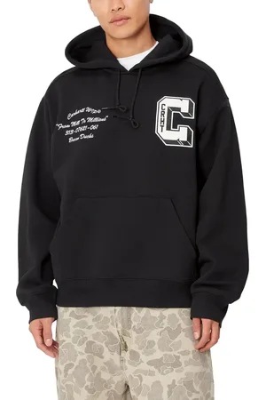 Carhartt Herren, Sweatshirts & Hoodies, Schwarzk, LGröße: