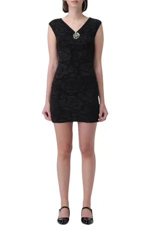BLUMARINE Damen, Kleider, Schwarzk, LGröße: