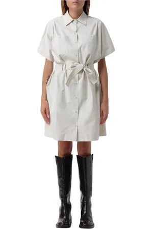 A.P.C. Damen, Kleider, Weiß, SGröße: