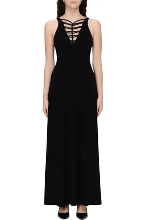 Emporio Armani Damen, Kleider, Schwarzk, LGröße:
