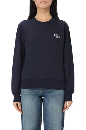 A.P.C. Damen, Sweatshirts & Hoodies, Blau, MGröße: