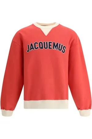 Jacquemus Herren, Sweatshirts & Hoodies, Rot, MGröße: